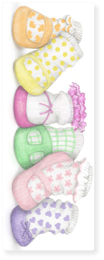 Hero Slide Baby Girl Socks