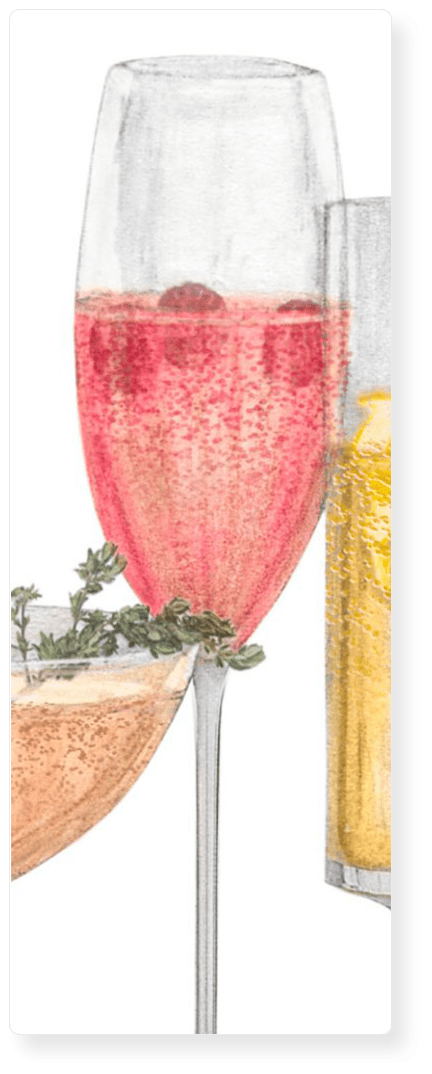 Hero Slide Champagne Glasses